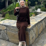 فستان صوف