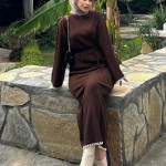 فستان صوف
