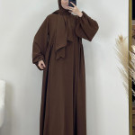 عبايه مع منديل
