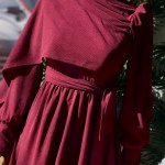 فستان مع شال