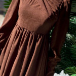 فستان مع شال