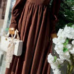 فستان مع شال