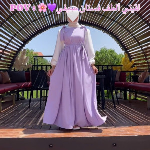 فستان مع قميص