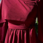 فستان مع شال