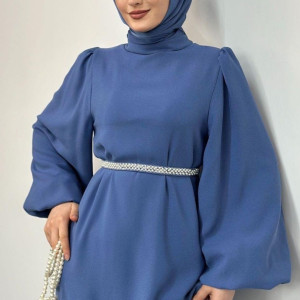 فستان كريب