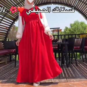 فستان مع قميص