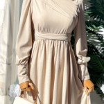 فستان مع شال