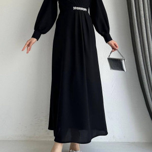 فستان كريب