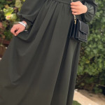 فستان كريب