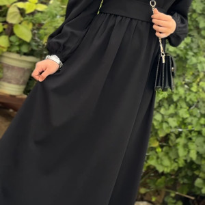فستان كريب